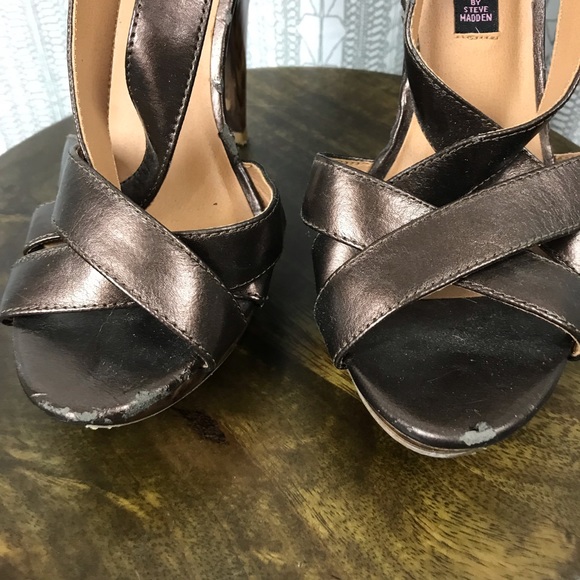 STEVEN by Steve Madden Strappy Heels Pumps 7.5 - Picture 6 of 8